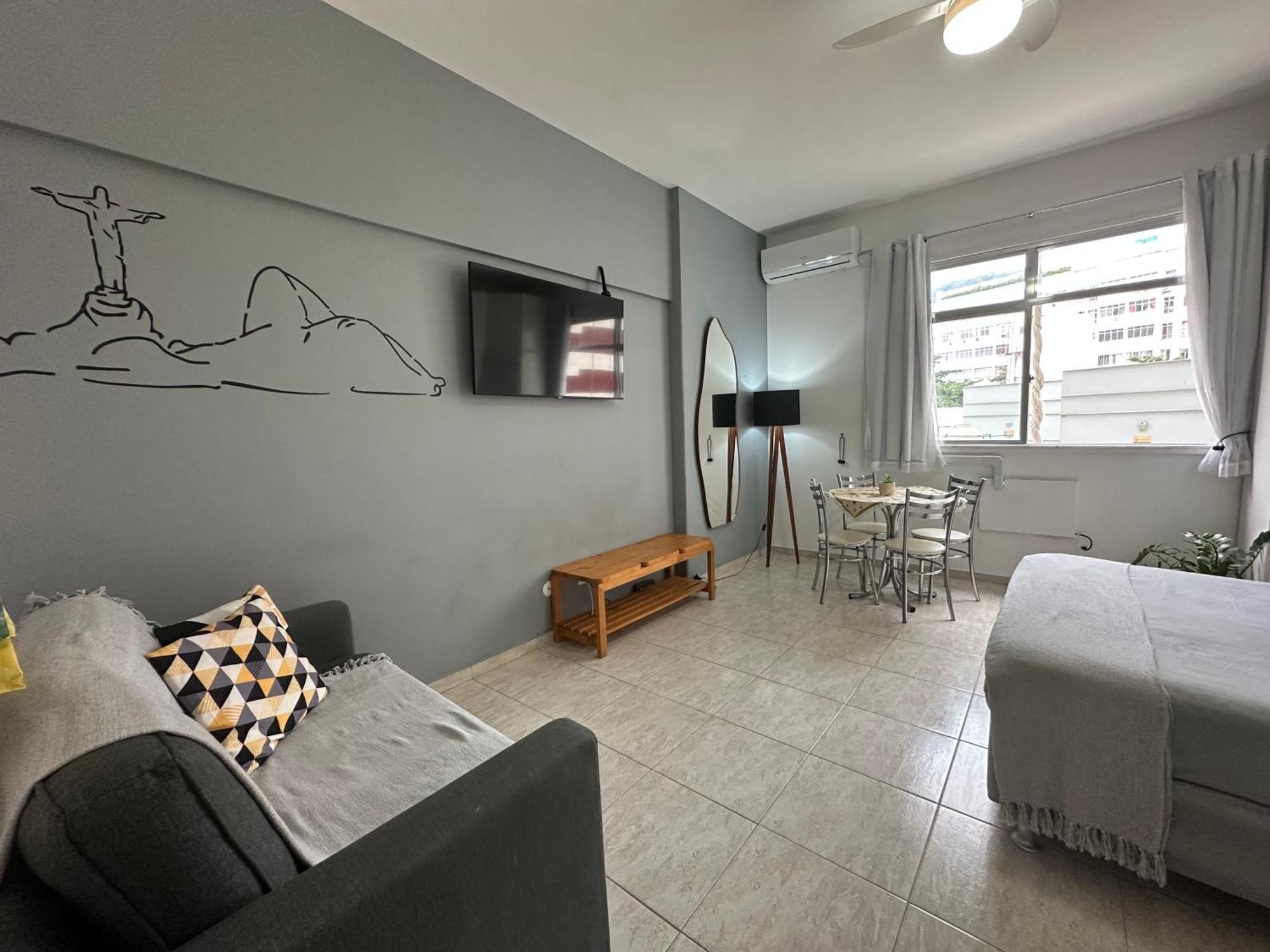Apartamento Confortavel Copacabana Prox E Metro Vista Cristo