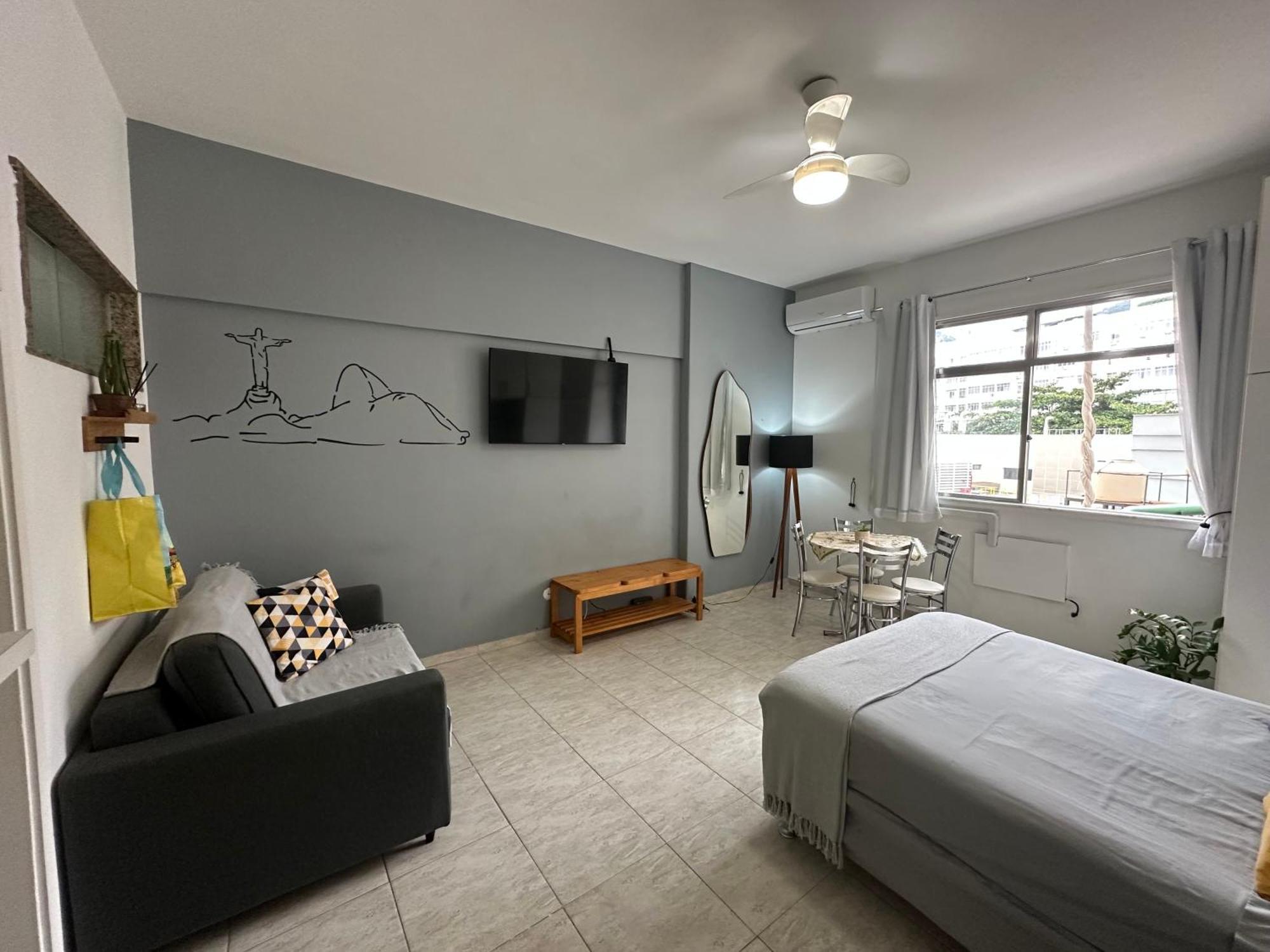 Confortavel Copacabana Prox E Metro Vista Cristo Apartamento Río de Janeiro